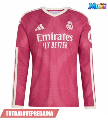 Lacne Muži Futbalové dres Real Madrid 2026-27 Dlhy Rukáv - Tretina